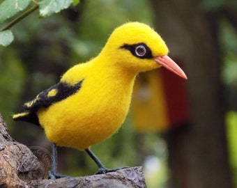 Felting  bird, Felt sculpture, Felted bird, needle felted animals, Felt animal, Art  doll, Collective sculpture, bird doll, Realistic bird