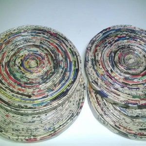 newspaper coasters image 3