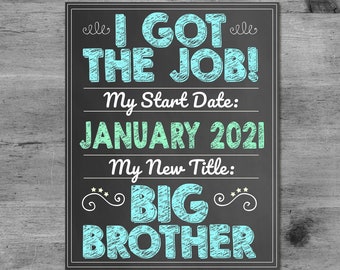 Big Brother Plaque Big Brother Sign Laser Engraved Sign Big Brother Plaque New Baby Gift Newborn Photo Prop Wooden Sign