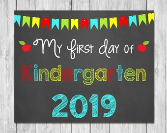 Last Day of Kindergarten May 2019 Chalkboar