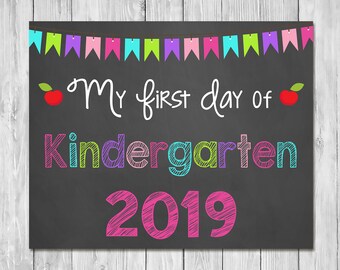 Last Day of Kindergarten May 2019 Chalkboar