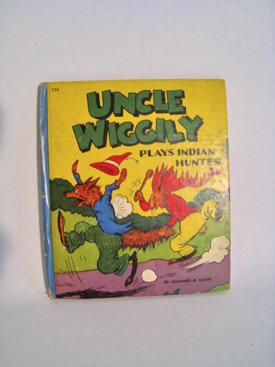 Uncle Wiggily Plays Indian Hunter. Whitman 1940 Hardcover. by Etsy
