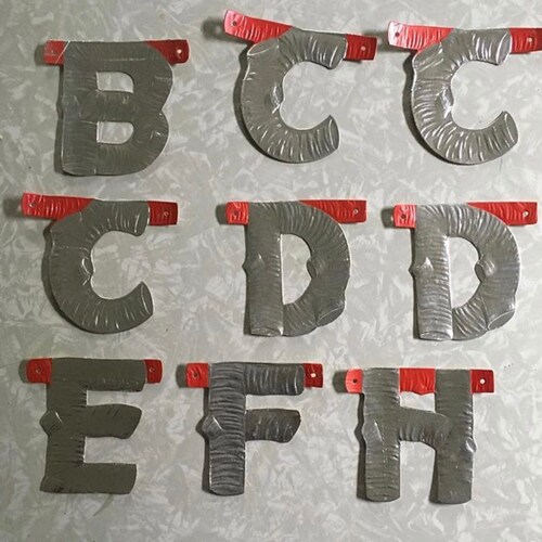 Rare Beistle Sign Builder Outfit in original box. 40 letters included, along with 1 space and fasteners. shops Silver and red foil log letters