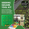 Seeding Square: The Original Garden Spacing Template