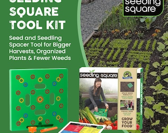 Seeding Square: The Original Garden Spacing Template
