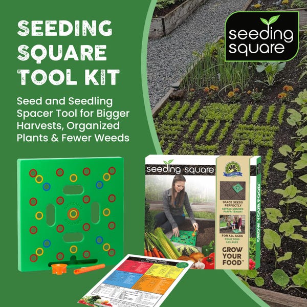 Seeding Square: The Original Garden Spacing Template
