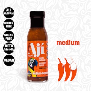Aji Medium Chunky Hot Sauce