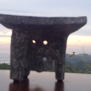 Borucan Indian Stone Metate, Grinding Stone Sculpture, Authentic, Historical, Limited