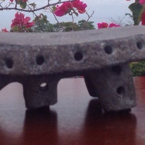 Borucan Indian Stone Metate, Grinding Stone Sculpture, Authentic, Historical, Limited