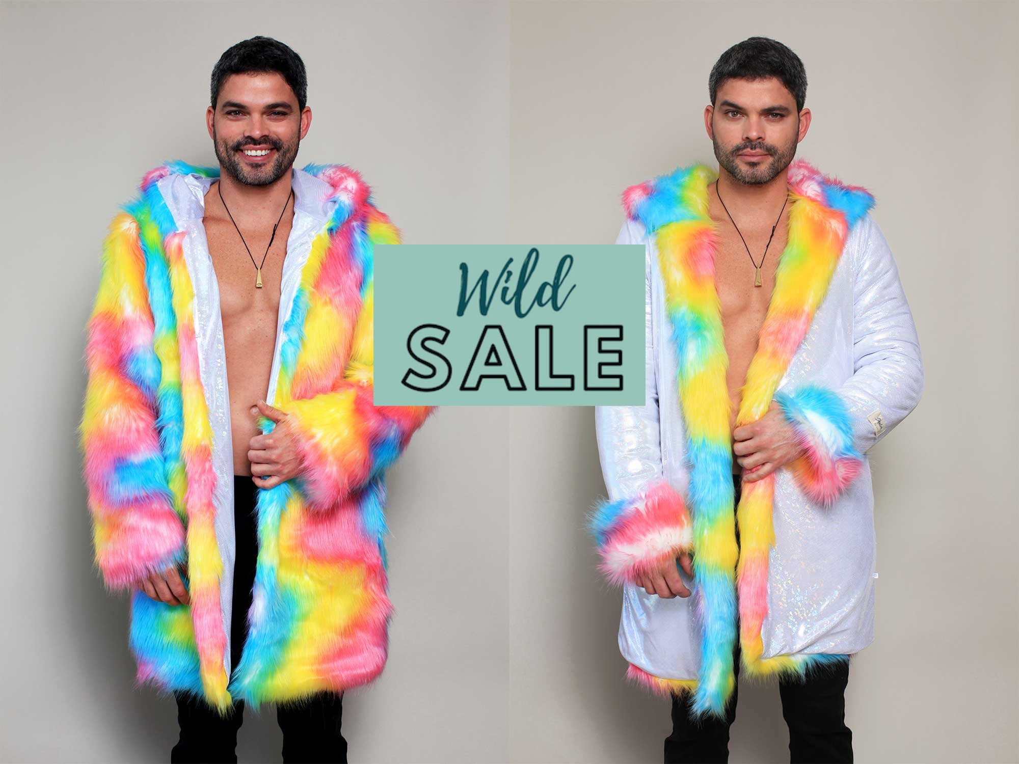 Rainbow outfits shop men