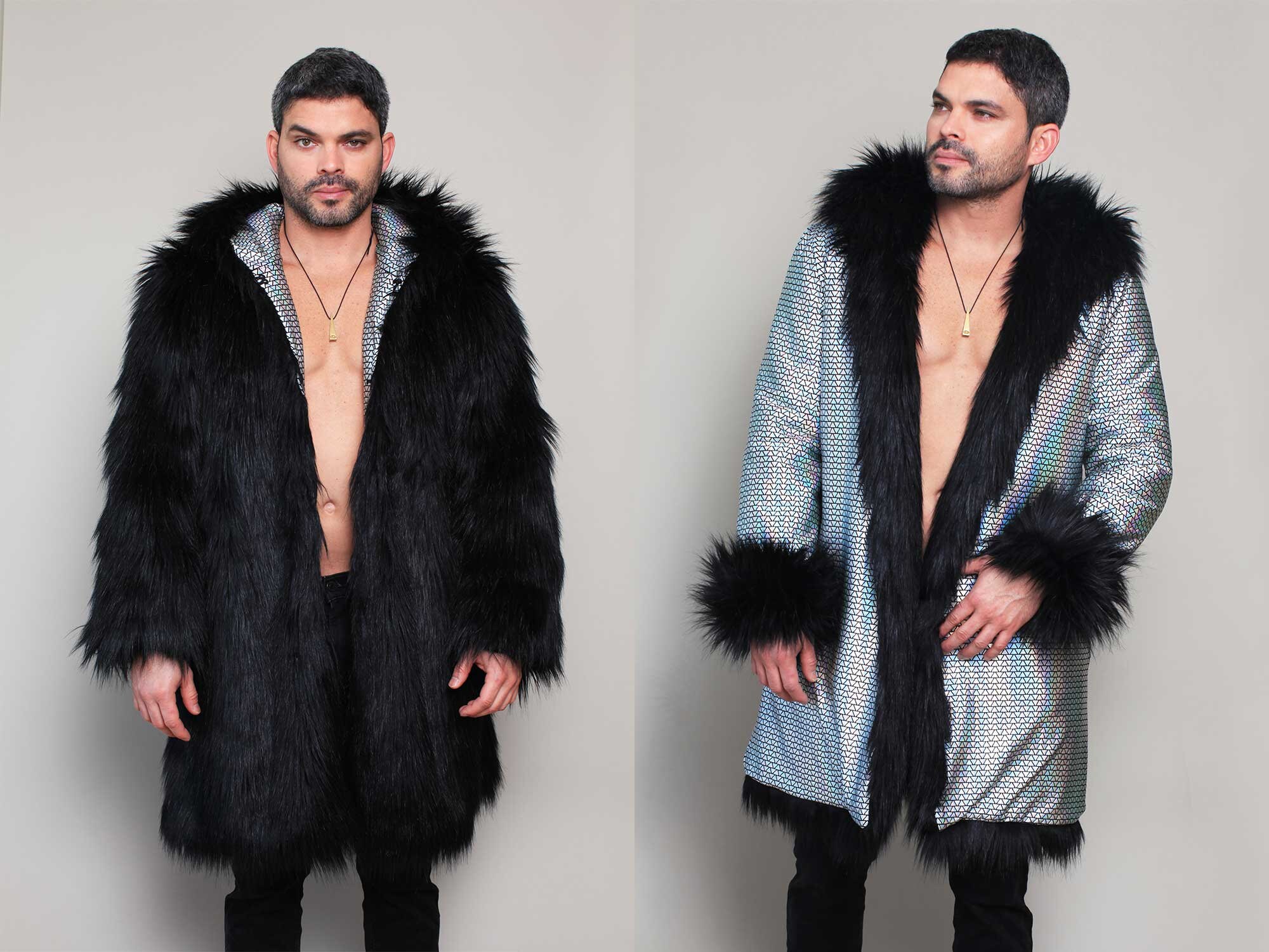 disco fur coat