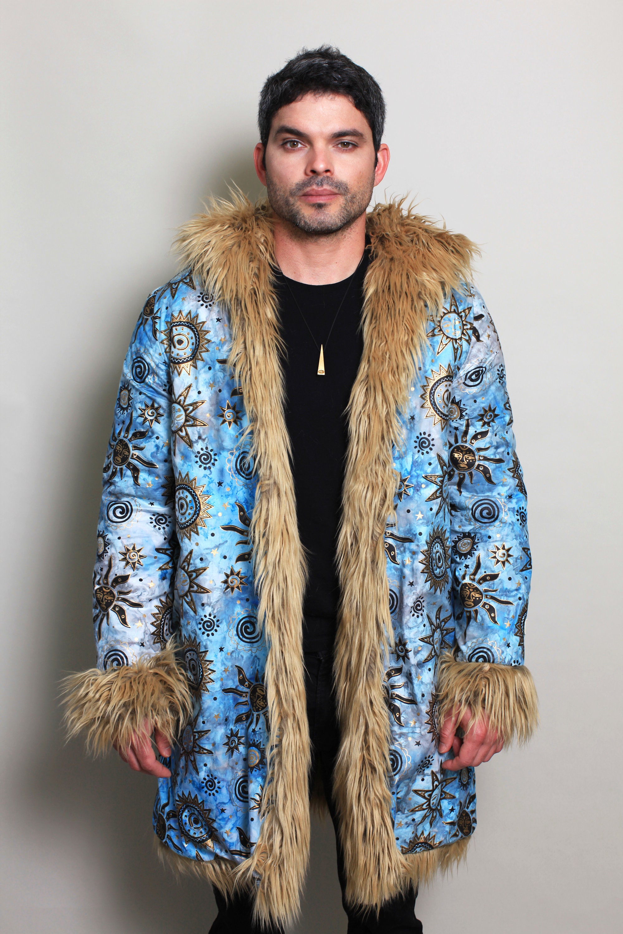 Mens festival hotsell fur coat