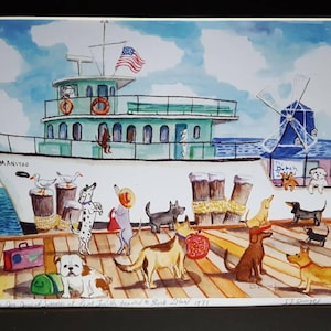 The Dog Days of Summer at Point Judith Heading to Block Island 1979