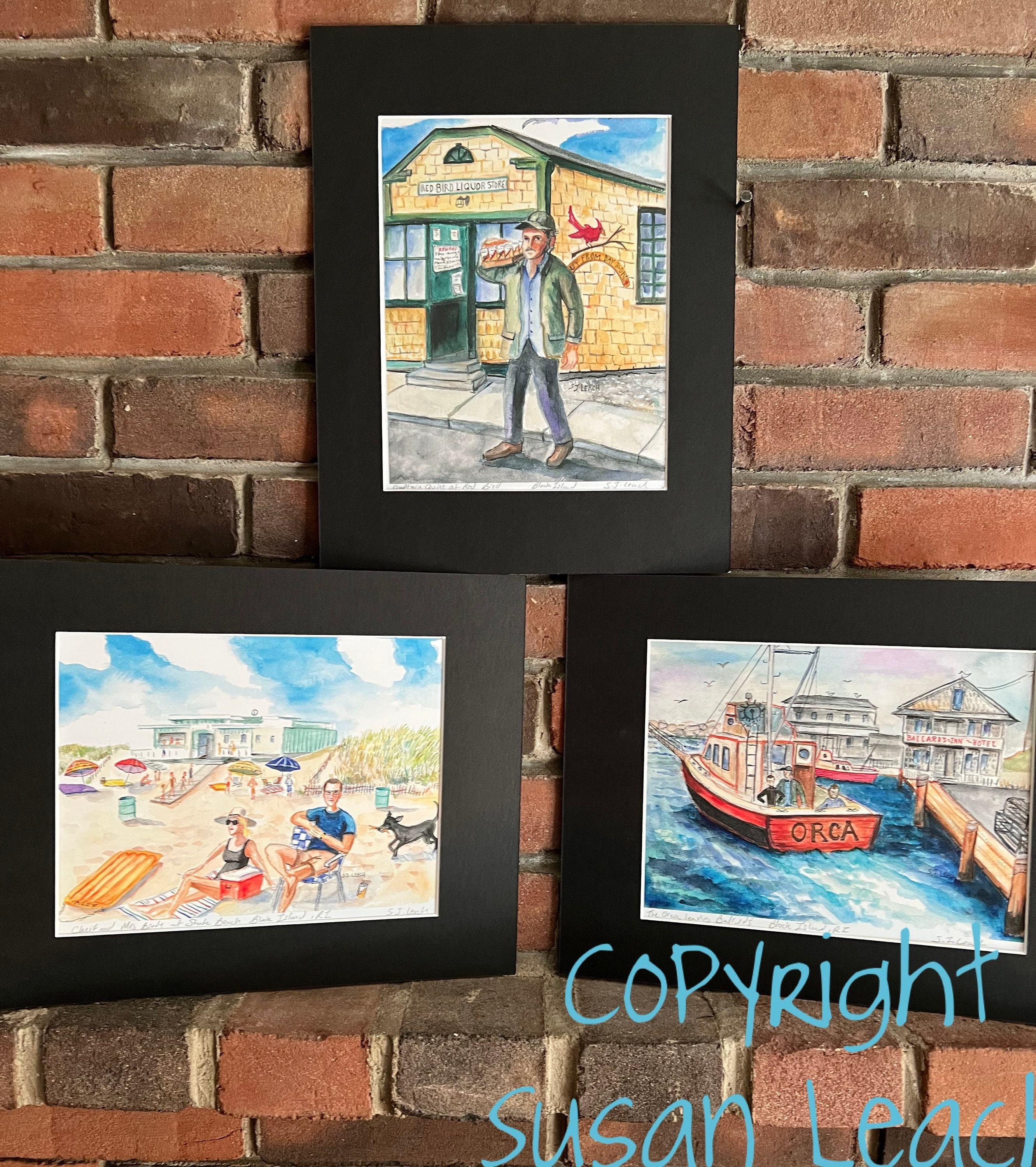 The JAWS on Block Island series. Each sold separately