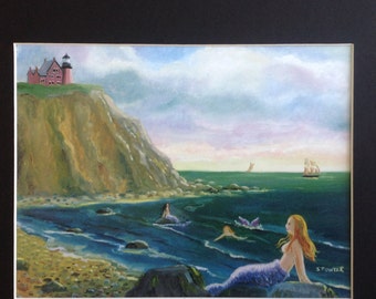 The Mermaids of the Southeast Light  Block Island , Rhode Island