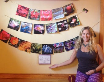 Prayer Flags , Handmade with Love, Satin