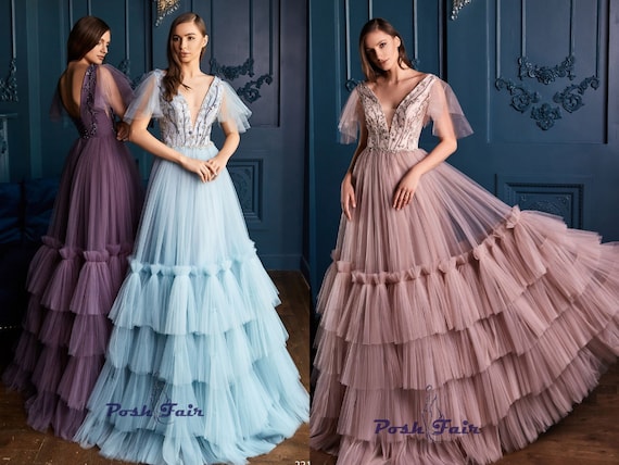 Nokiwiqis Kids Girls Sequin Dress Long Sleeve Tulle Ruffle Stitching Multi- Layer Mesh Maxi Princess Dress Wedding Party Dresses (Lace-Green, 3-4  Years) - Walmart.com