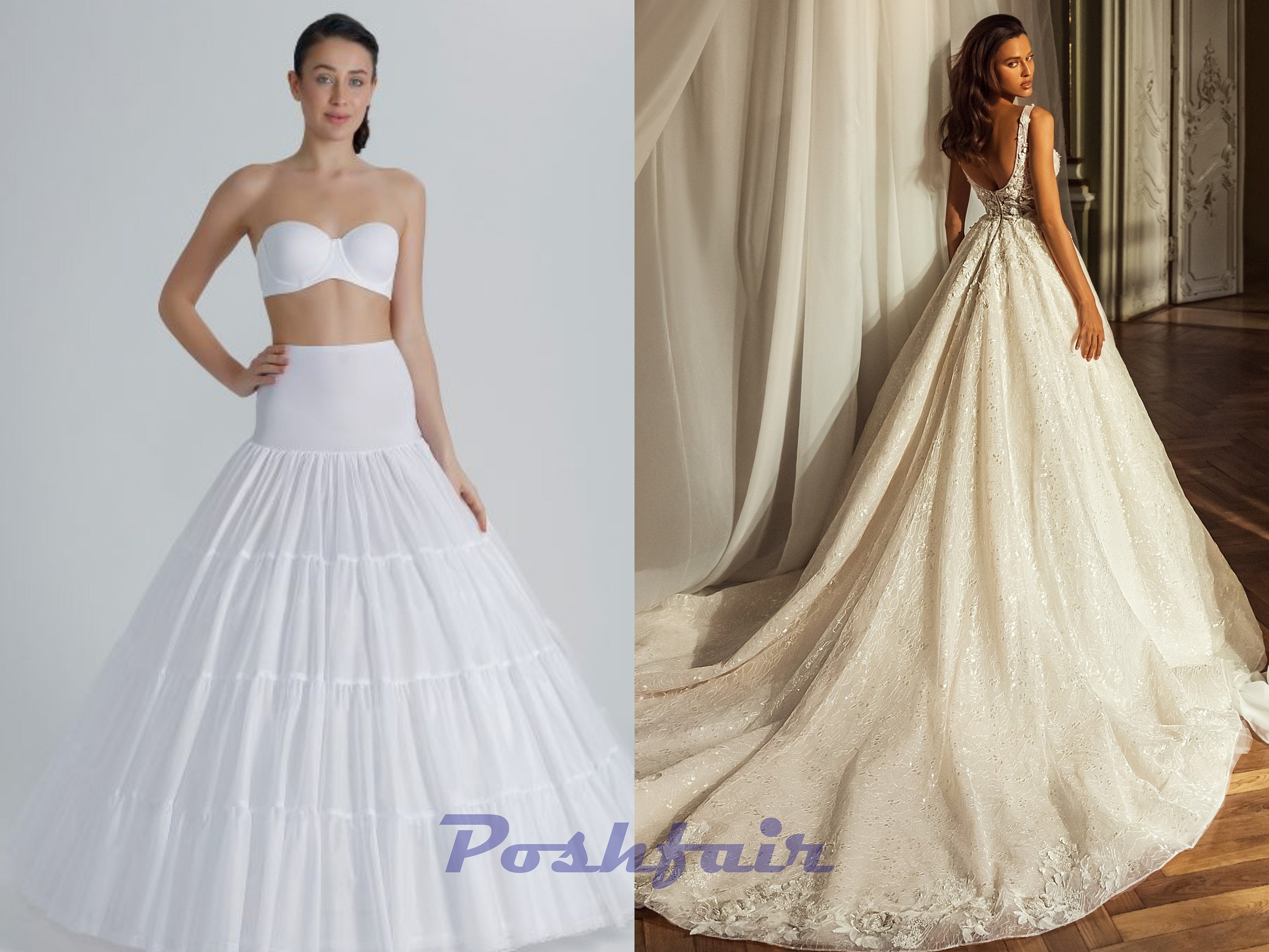 Picking an underskirt for your wedding dress