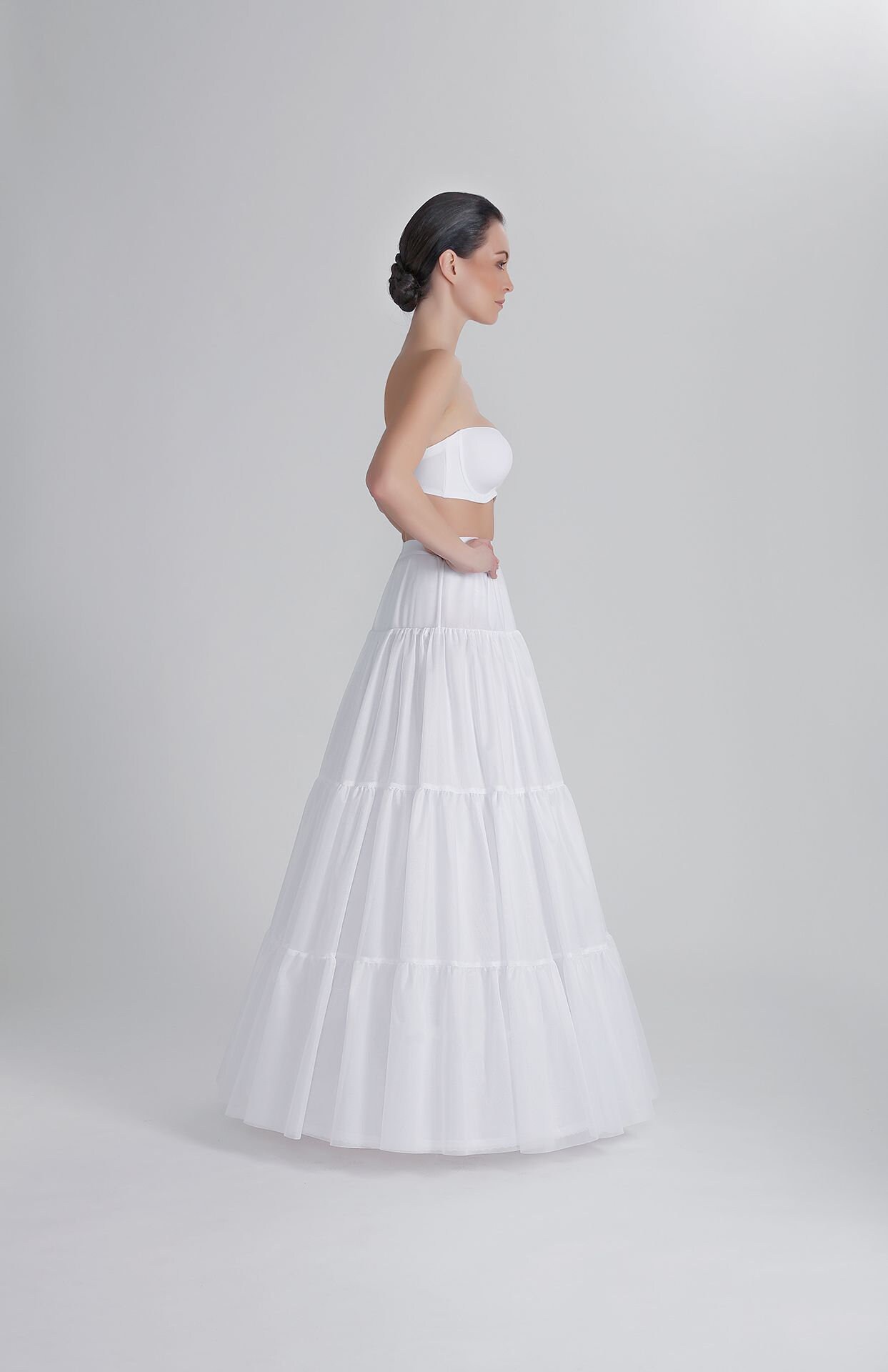 Aline Gown Wedding Dress Petticoat White Ivory 2 Etsy