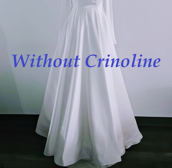 Abito da sposa Aline Sottoveste crinolina / Abito da ballo | Etsy Italia