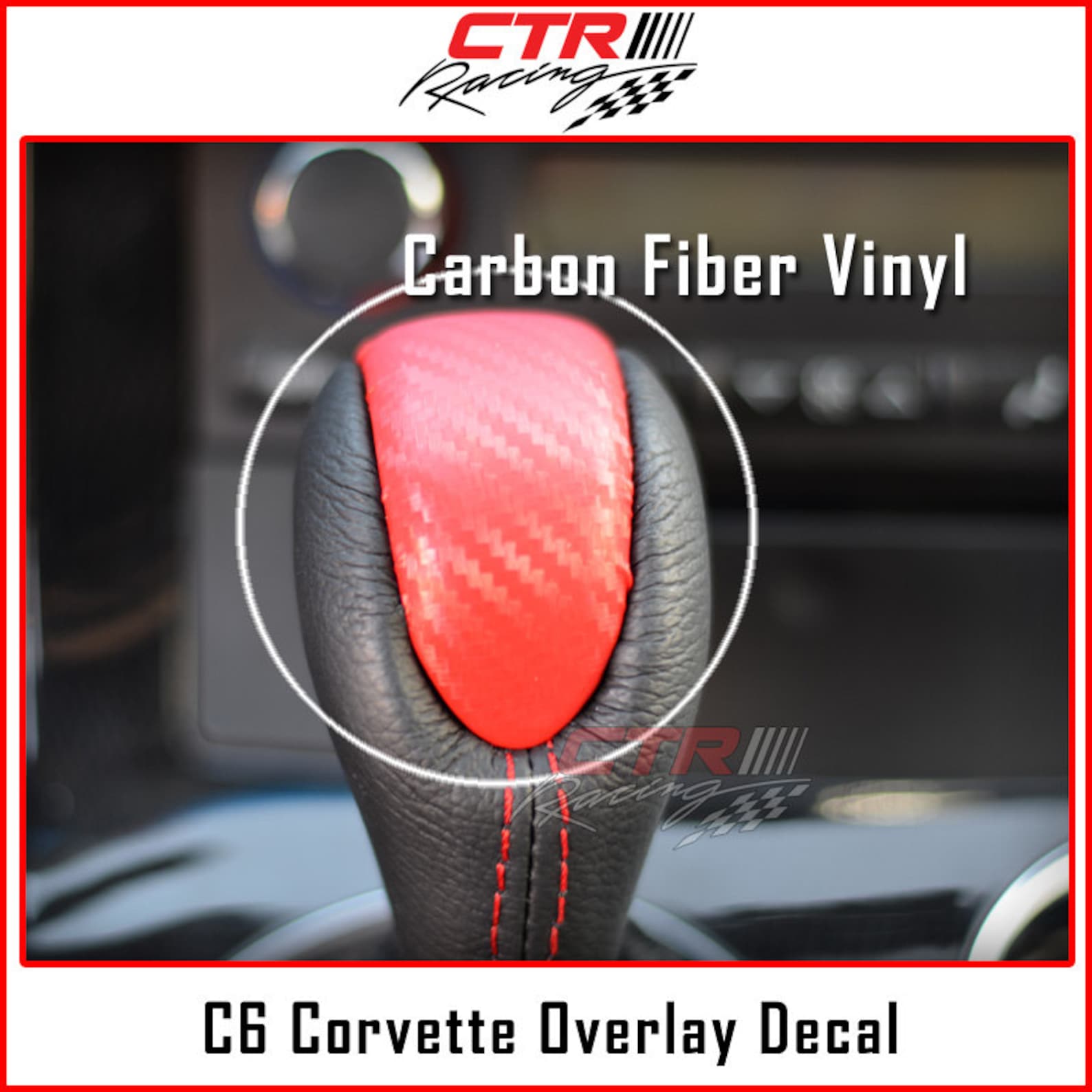 C6 Corvette Automatic Shift Knob Cap Overlay Etsy