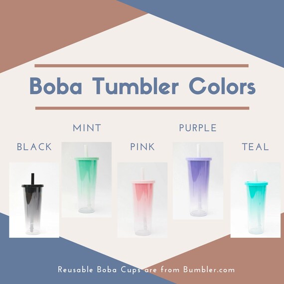 Bubble Tea Cup Size Guide