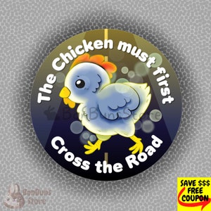 The Chicken Sticker | Waterproof vinyl sticker, joke, netflix, bo burnham, meme
