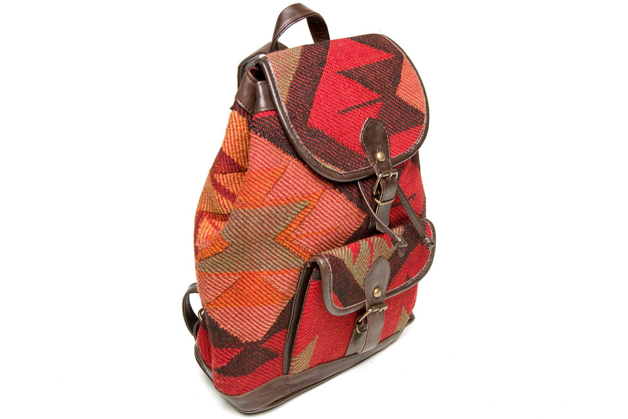 2773 Backpack Persian Carpet Dark Red Durable Travel Backpack Lightweight Red Equipment Apex Waterproof Backpack 30L - Obsidian Black  main image 4