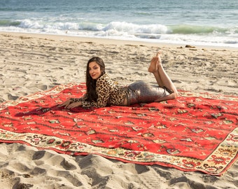 SHARKOY Vintage Handmade Turkish Anatolian Oriental Rug 9.5fy by 8.6ft 1940s