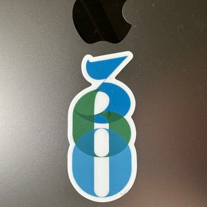 Washington state 360 area code sticker / decal