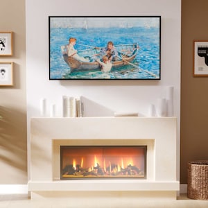 Samsung Frame TV artwork - Study for August Blue, Tuke