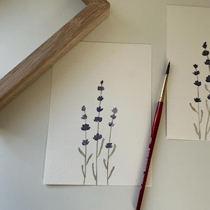 Original Aquarell Malerei handgemalte Aquarell Blumen Illustration home Dekor Kinderzimmer Dekor Wand Kunst handgemacht Geschenk 13 x 18 cm ungerahmt