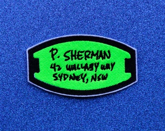 P. Sherman 42 Wallaby Way Sydney Embroidered Iron On Patch