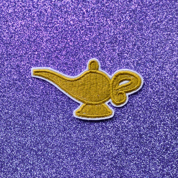 Magic Lamp Embroidered Iron On Patch