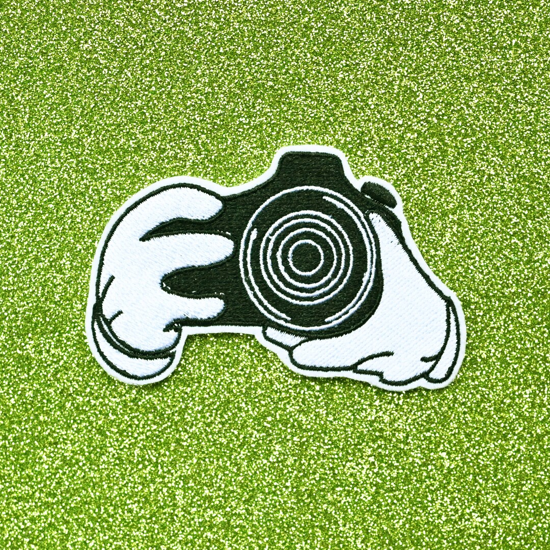 Camera Man Patch Camera Embroidered Iron on Patch - Etsy