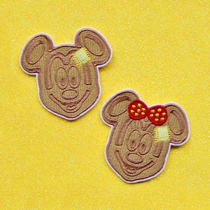 Waffle Embroidered Iron On Patch