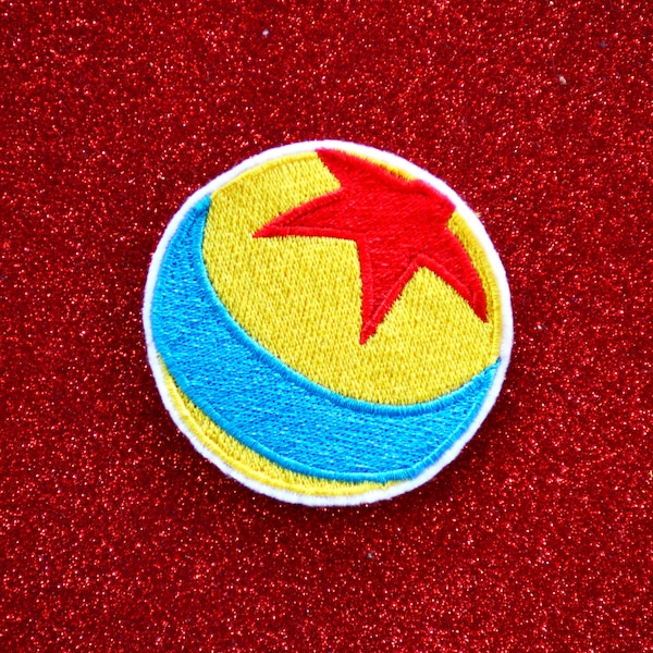 Star Ball Embroidered Iron On Patch