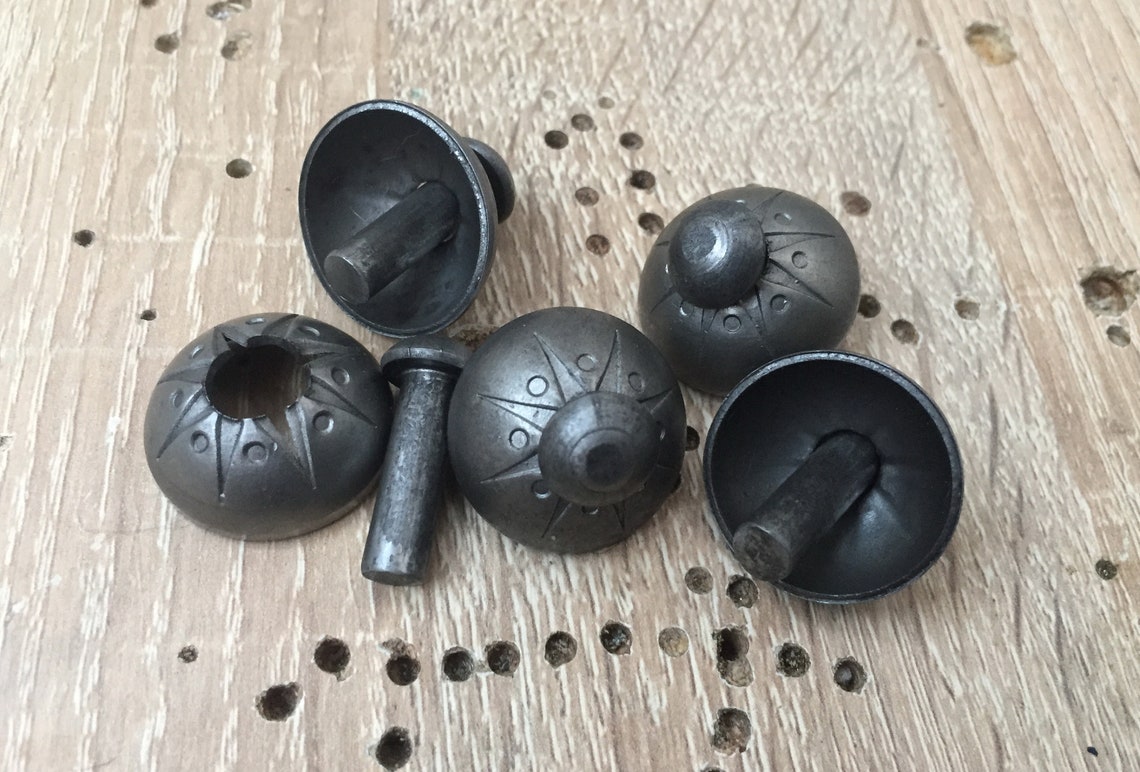 10 Pieces. Decorative Iron Rivets Etsy
