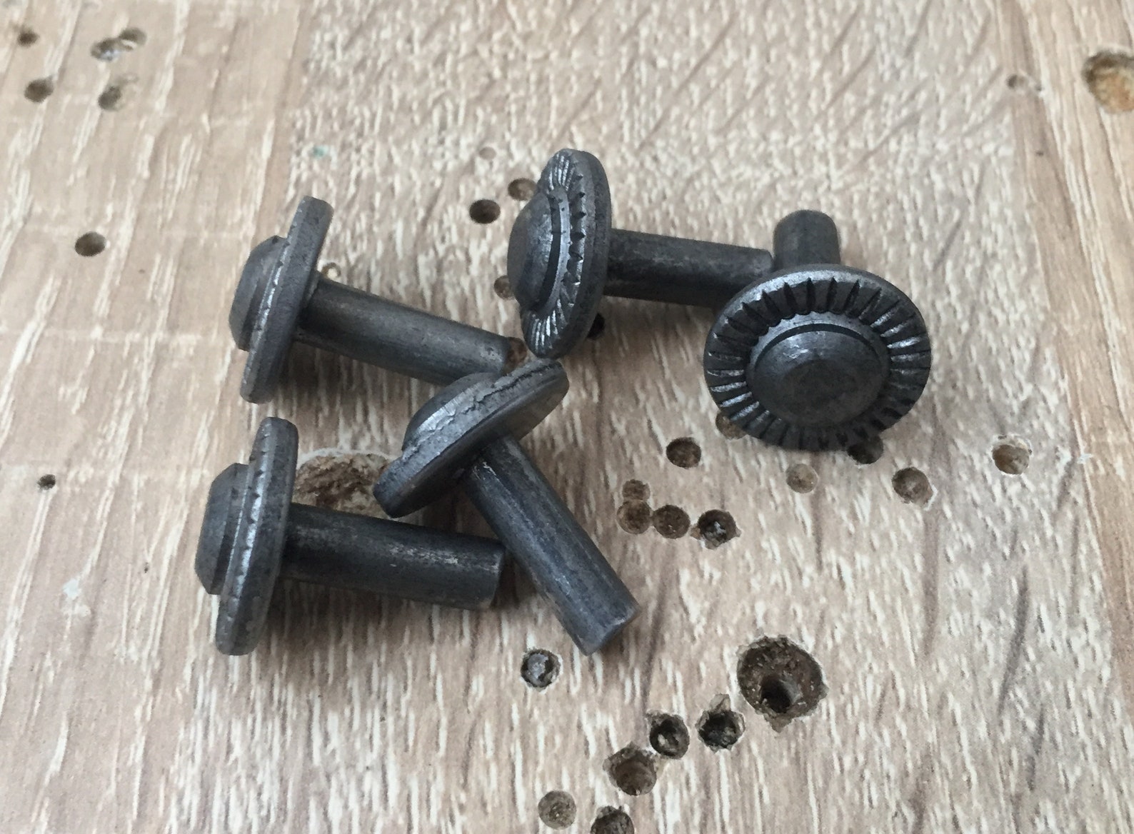 100pcs. Powerful Iron Rivets Etsy
