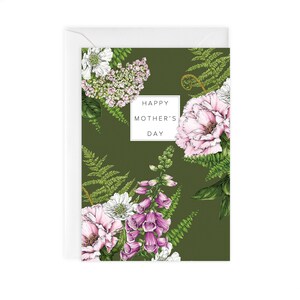 Happy Mother's Day Greeting Card 'Summer Garden' Collection Botanical / Floral Card image 2