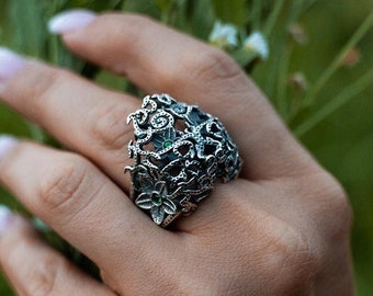Pan Skull Ring | Sterling Silver 925 | Made in Italy | FEEL NO PAIN