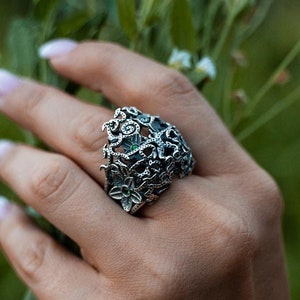 Pan Skull Ring | Sterling Silver 925 | Made in Italy | FEEL NO PAIN