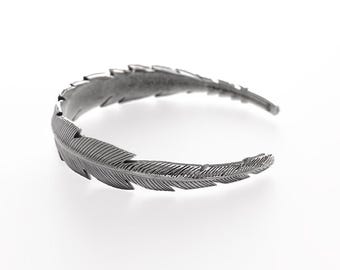 Feather Bracelet / Sterling Silver 925 / Made in Italy / FEEL NO PAIN