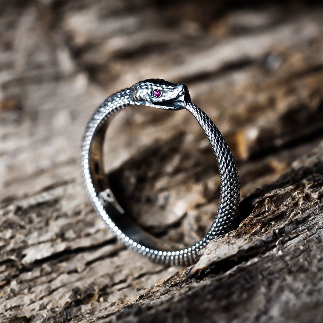 Etsy ouroboros ring discount