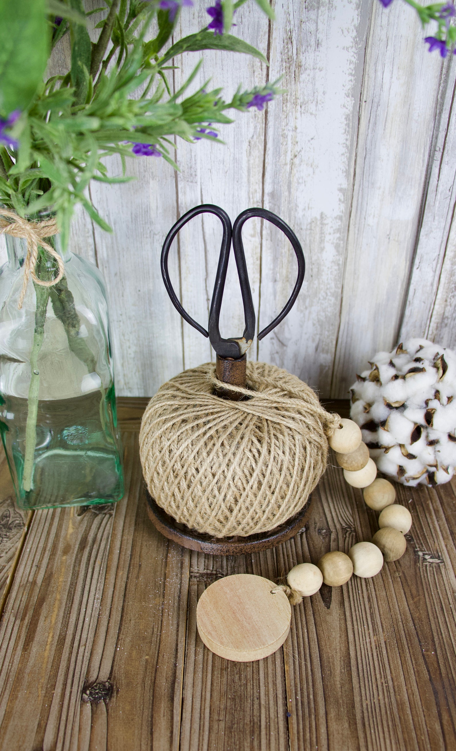 Twine Holder with Scissor Cast Iron Twine and Scissor Set Etsy