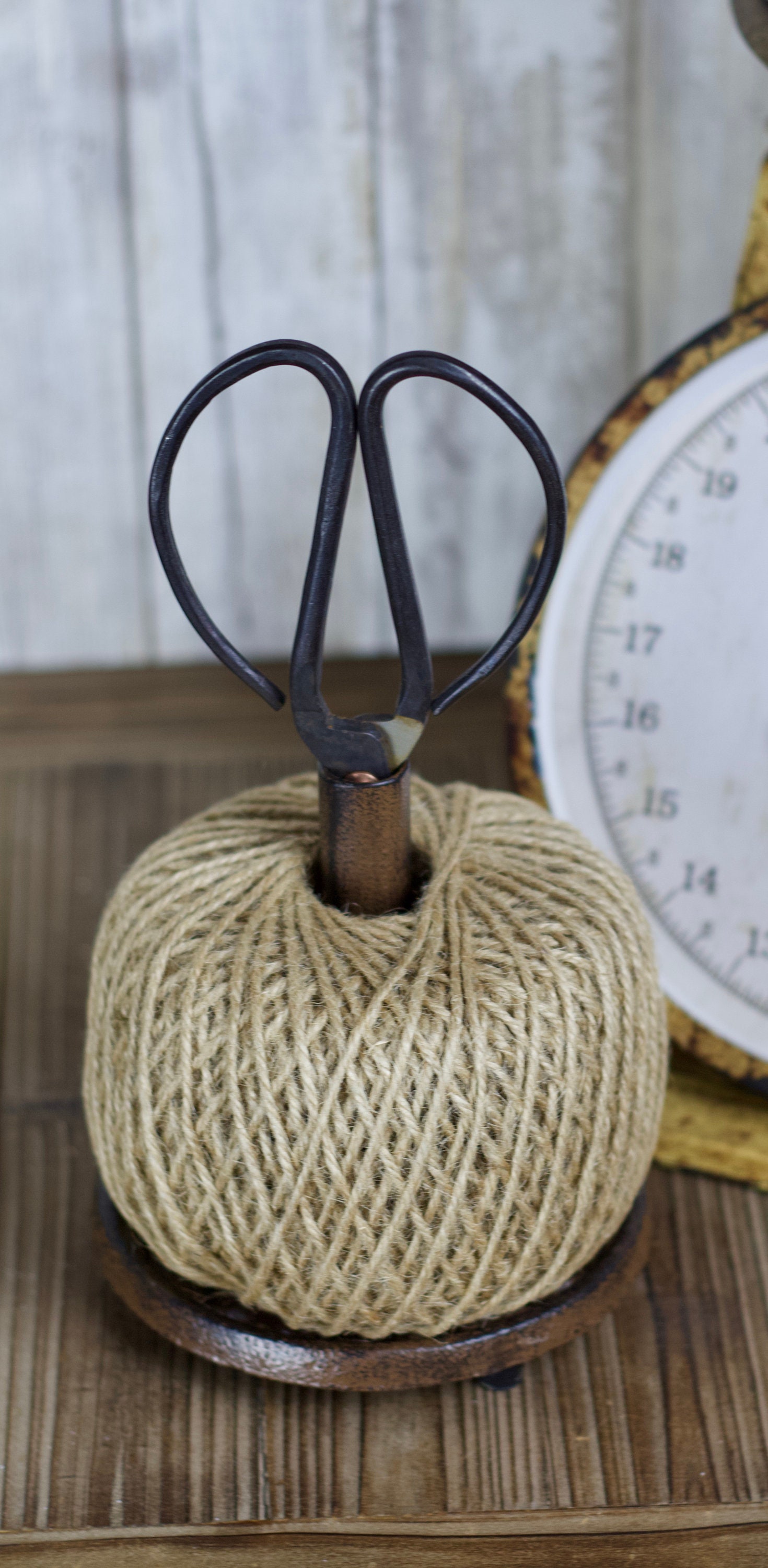 Twine Holder with Scissor Cast Iron Twine and Scissor Set Etsy