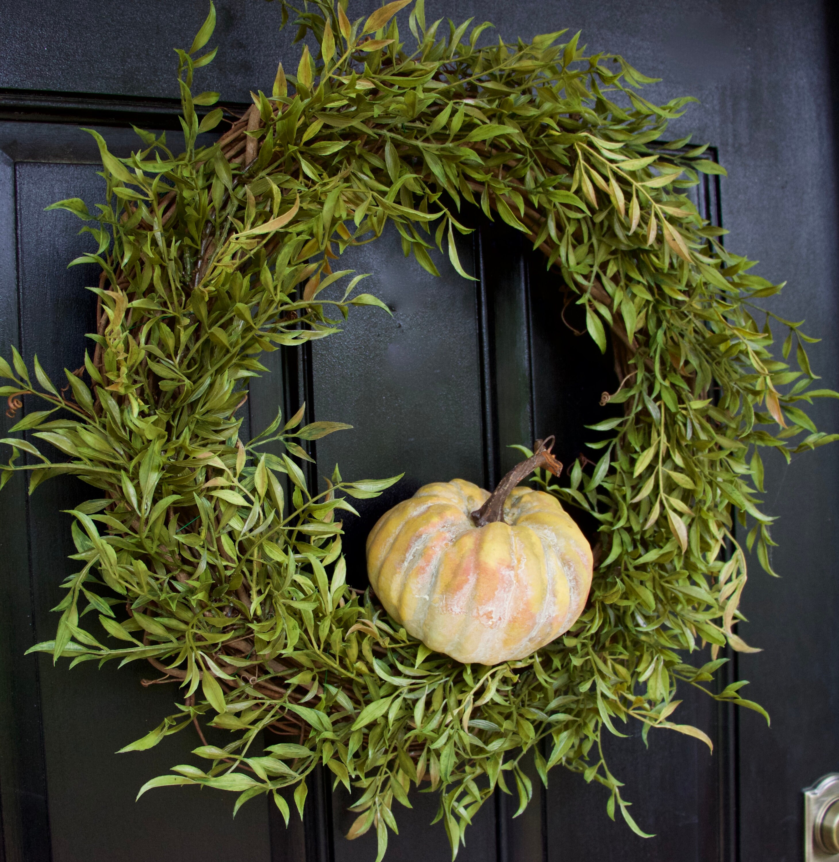 Farmhouse Pumpkin Wreath Primitive Fall Wreath Rustic Fall Etsy