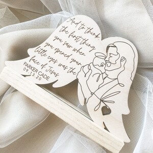 Miscarriage Gift | Miscarriage Keepsake | Angel Wings | baby loss | sympathy gift | miscarriage keepsake | Jesus holding Baby