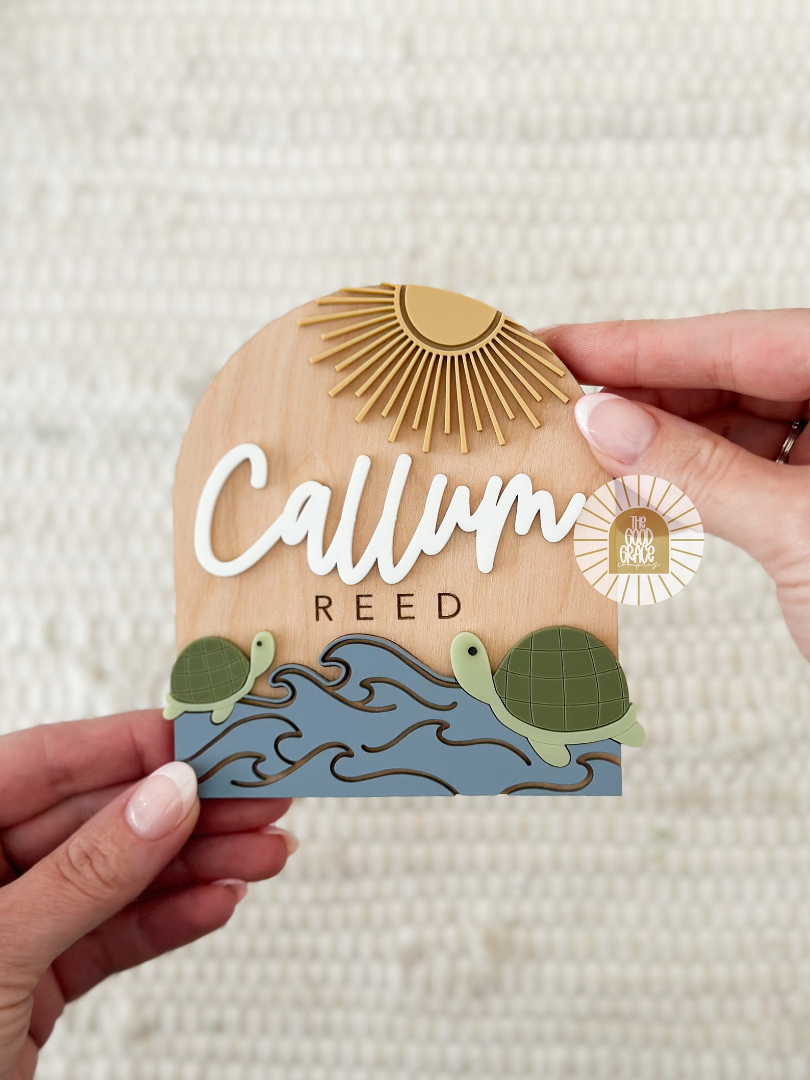 Boy Name Sign | Mini Baby Name Sign | Name Announcement | Baby Boy ...