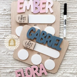 First Day Of School Sign | Interchangeable First Day Last Day of Sign | First Day of Sign | Las Day of School Sign | School Photo Prop